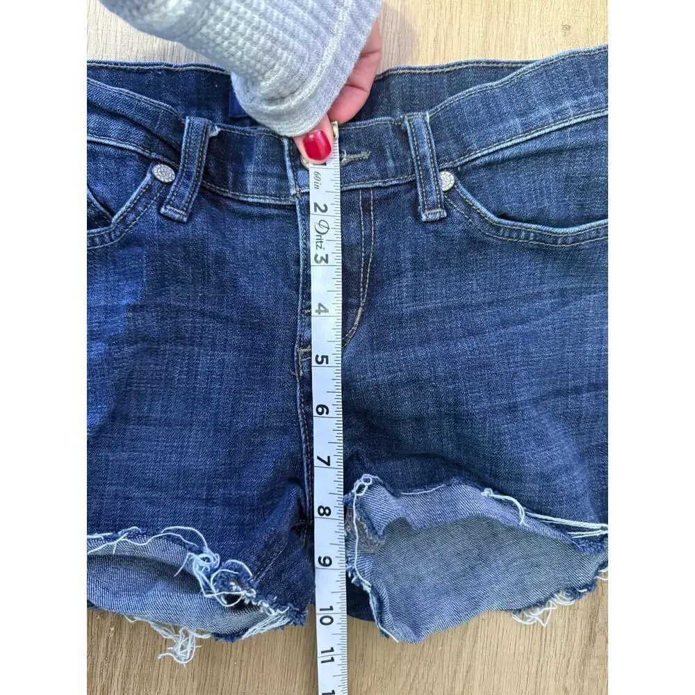 Rock & Republic Women’s Dark Wash Denim Shorts Sz W27